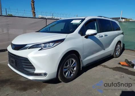 2023 Toyota Sienna Limited из США, поврежденный, VIN 5TDZSKFC7PS086557